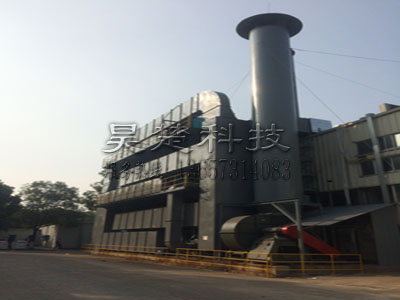 上海某汽车配件废气处理电控系统